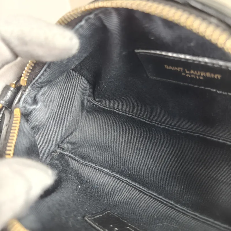 SAINT LAURENT Shoulder Bag Sade Black SL ambskinmini20 × 10 × 10 cm — detail view 2 of 10