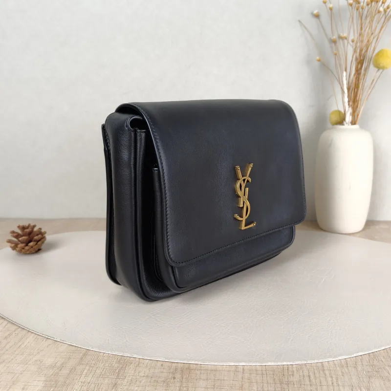 SAINT LAURENT Crossbody Bag Niki Besace Messenger Bag Black Calfskin Small21.5 × 9.5 × 16 cm — cover view 5 of 5