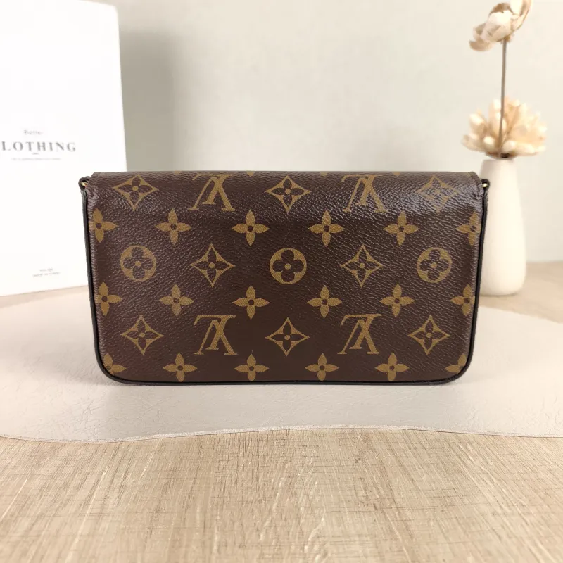 Louis Vuitton Crossbody Bag Pochette Félicie Monogram PVC Small 21 × 3 × 12 cm — cover view 4 of 5