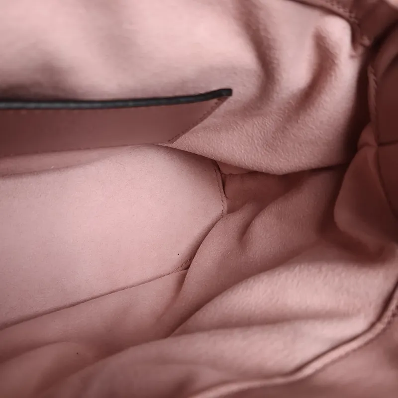 GUCCI Backpack GG Marmont Marmont Backpack Pink Lambskin Mini 20 × 11 × 19 cm — detail view 6 of 11