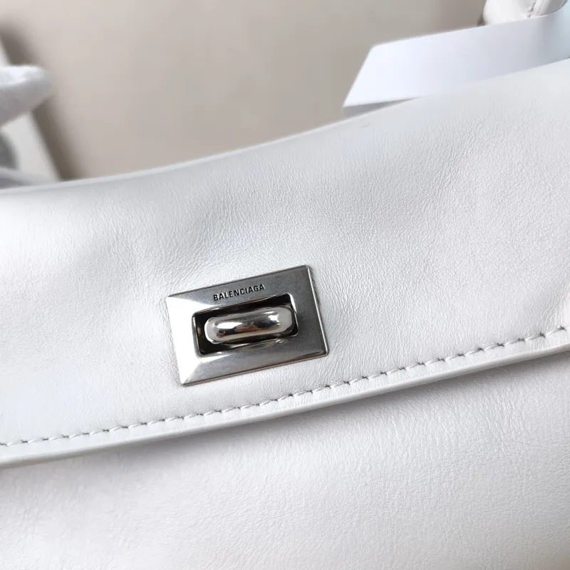 BALENCIAGA Crossbody Bag RODEO White Calfskinmini23 × 10 × 17 cm — detail view 1 of 16