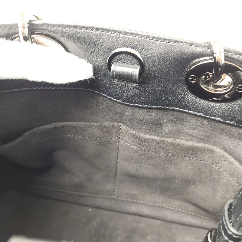 DIOR Top Handle Bag Lady 95.22 Black Calfskin Small25 × 10 × 16 cm — detail view 7 of 11