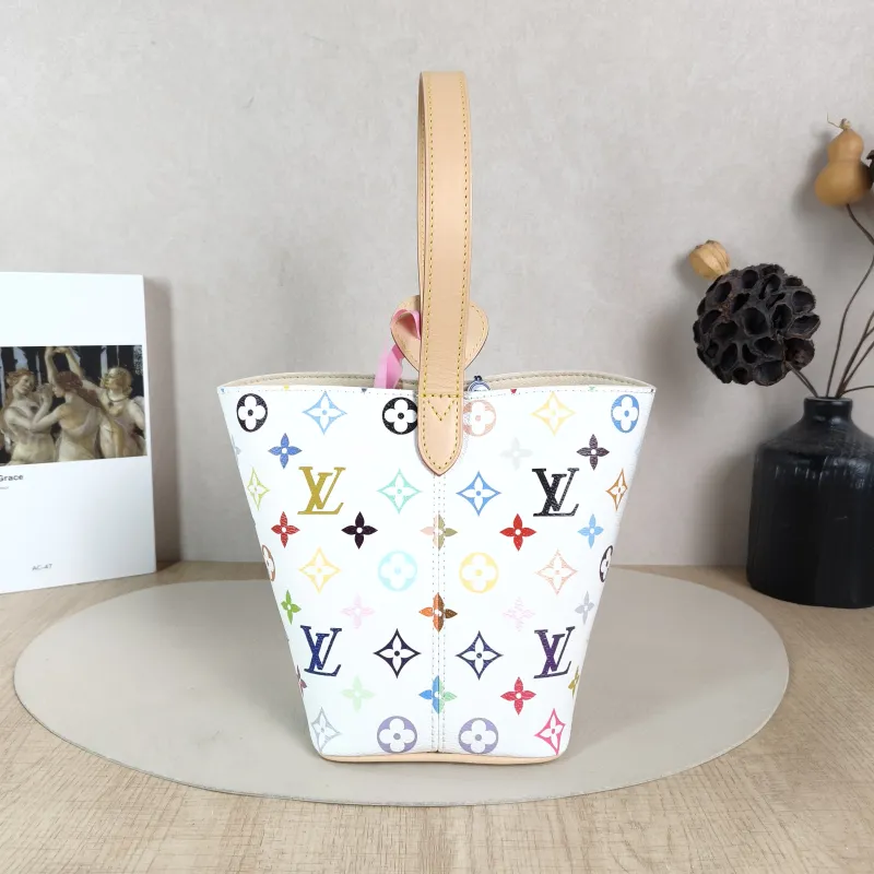 Louis Vuitton Top Handle Bag ALL IN BB Multicolore PVC BB 16 × 12 × 18 cm — cover view 5 of 6