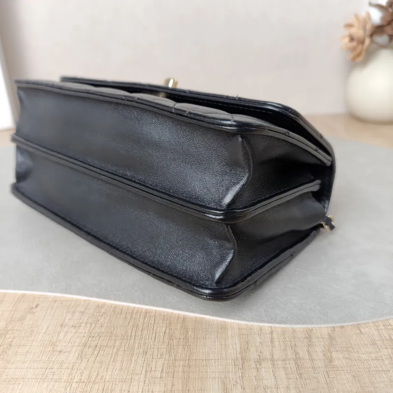 Chanel Crossbody Bag trendy cc woc Black Lambskin Mini 19.2 × 3.5 × 12.3 cm — detail view 2 of 11