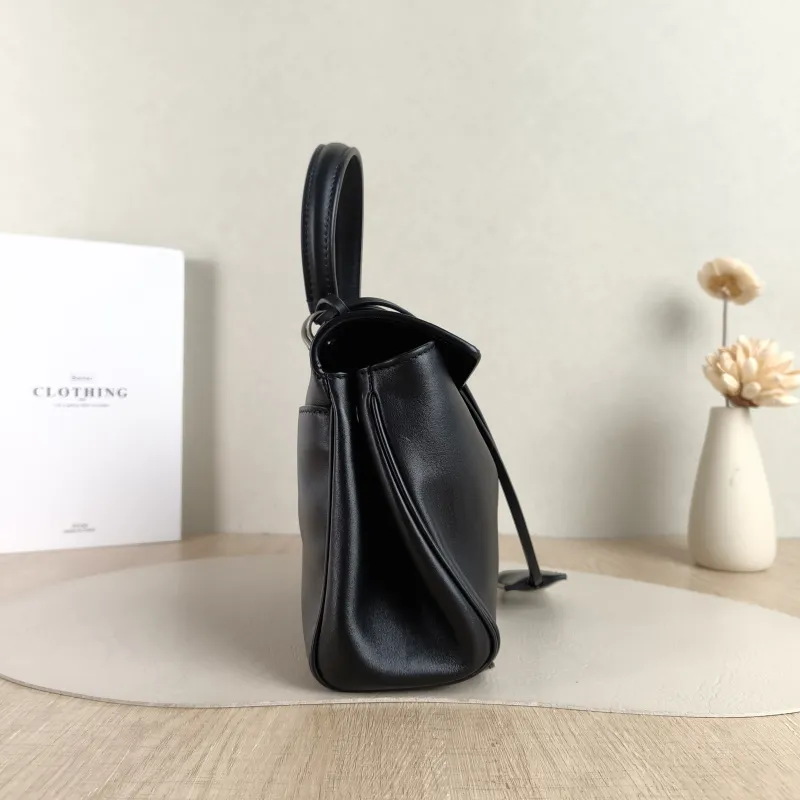 BALENCIAGA Crossbody Bag RODEO Black Calfskin Mini 23 × 10 × 17 cm — detail view 10 of 13