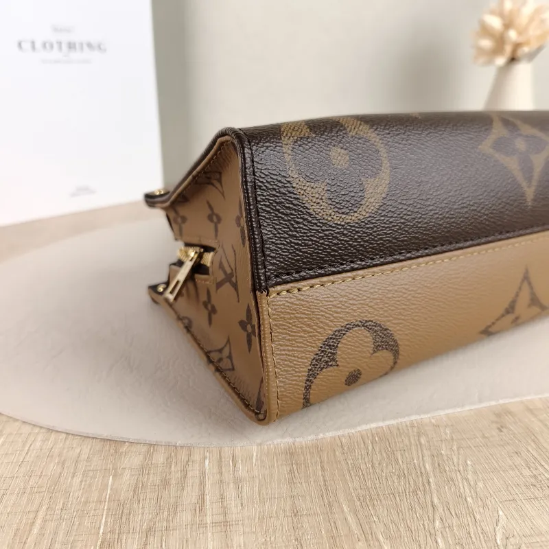 Louis Vuitton Crossbody Bag Onthego East West Two Straps Monogram PVC Small 25 × 10 × 13 cm — detail view 2 of 10