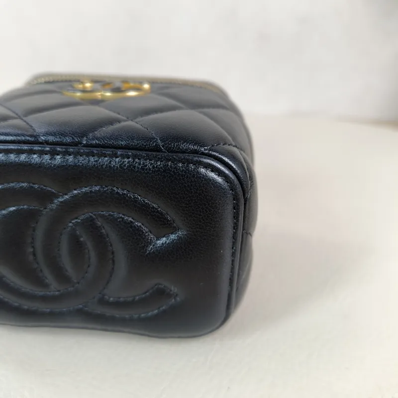 Chanel Crossbody Bag C Edition Black Lambskin One Size 11 × 7 × 9 cm — detail view 4 of 12