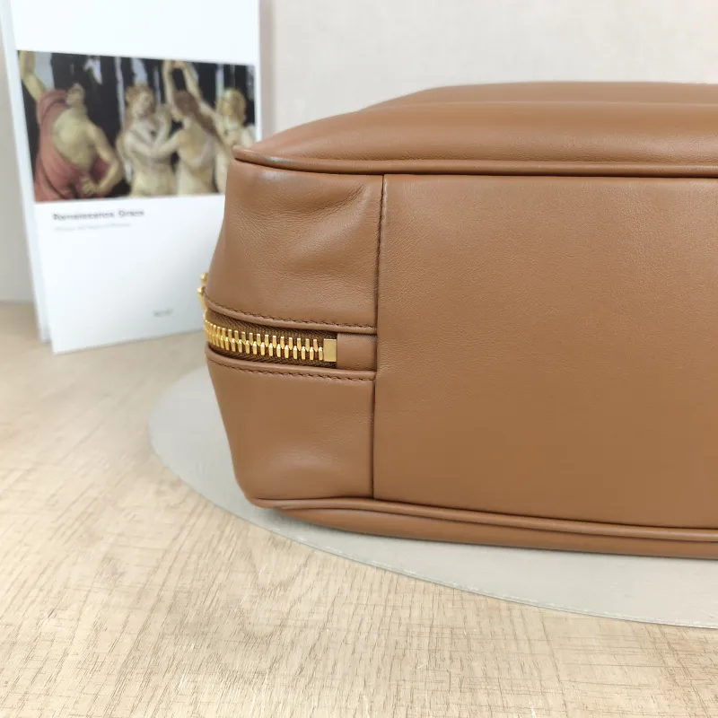 Miumiu Top Handle Bag Beau CC alfskin Large 34 × 10 × 23 cm — detail view 7 of 11