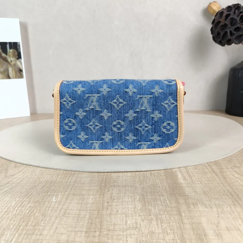 Louis Vuitton Crossbody Bag Diane Baguette Bag Blue nano 19 × 6 × 10.5 cm — cover view 2 of 6