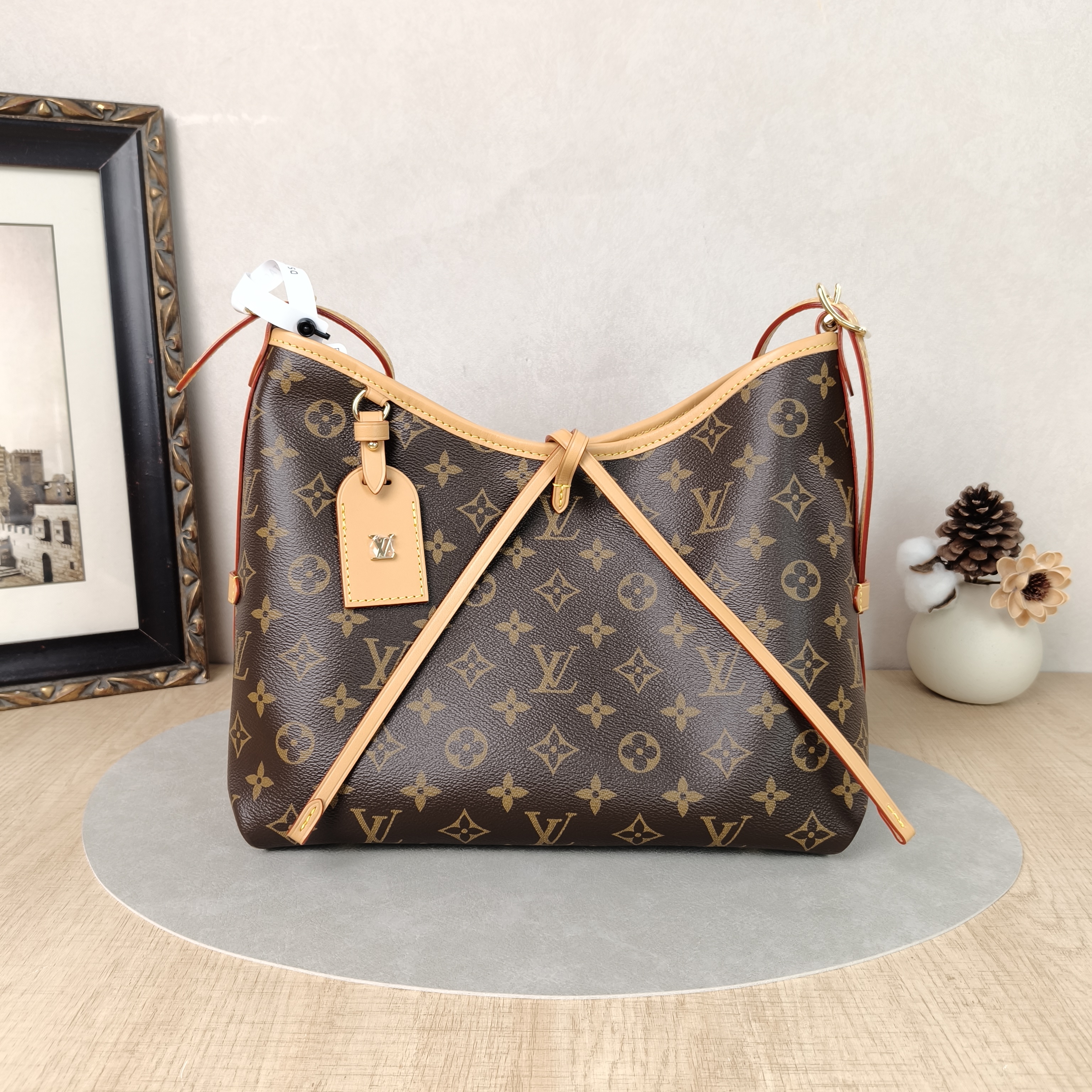 Louis Vuitton Crossbody Bag Carryall Monogram PVC Small29 × 12 × 24 cm
