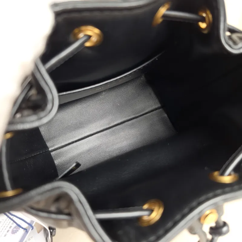DIOR Crossbody Bag Caro Bucket Bag Black Lambskinmini14 × 7 × 15 cm — detail view 2 of 12