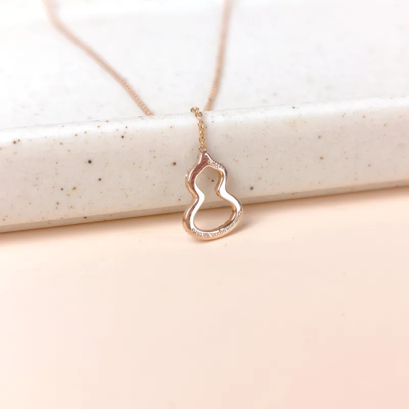 Qeelin Necklace Wulu Collection Necklace Rose Gold Diamond18KR ose Gold One Size 39cm — cover view 5 of 8
