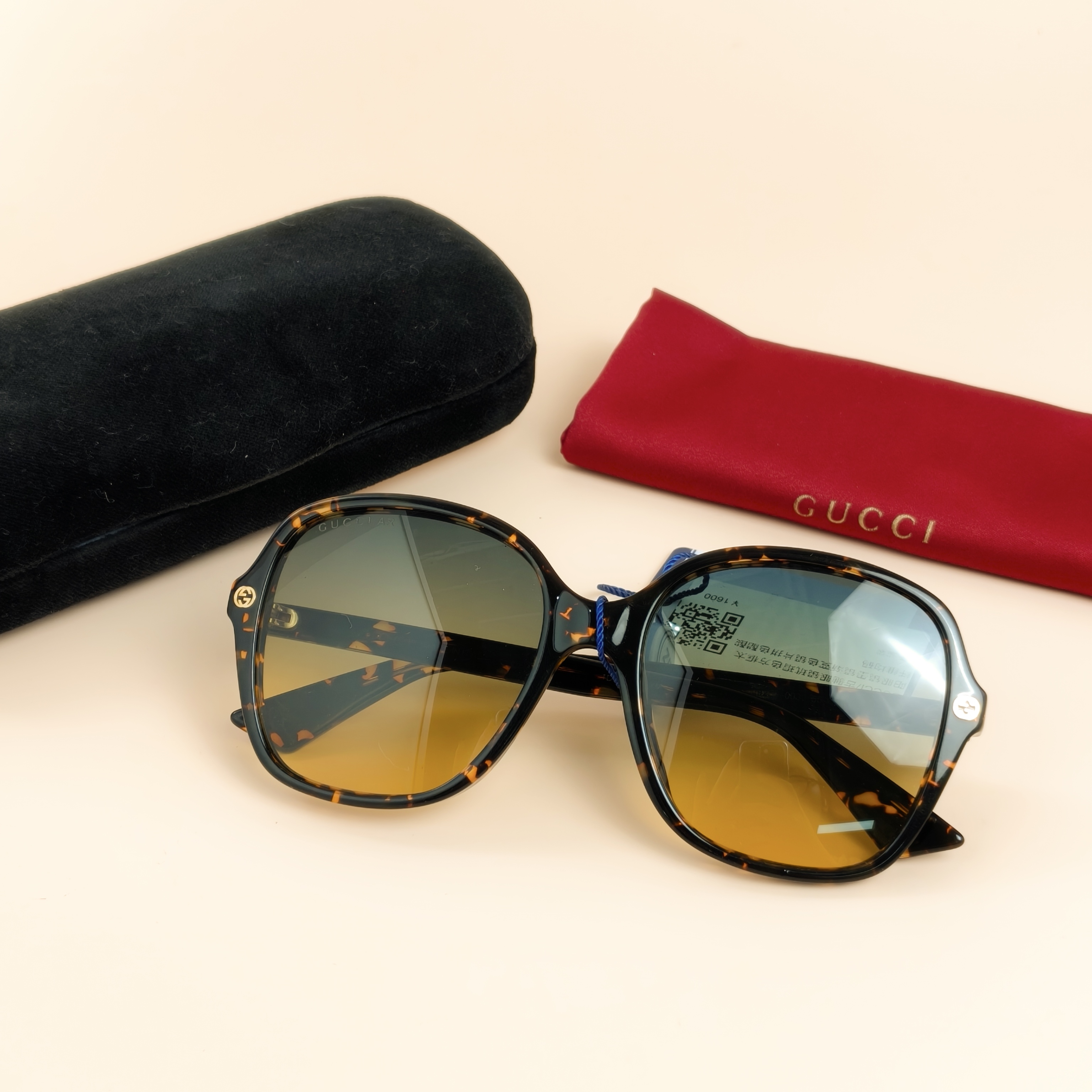 GUCCI Eyewear Eyewear Colorblock One Size — cover view 5 of 9