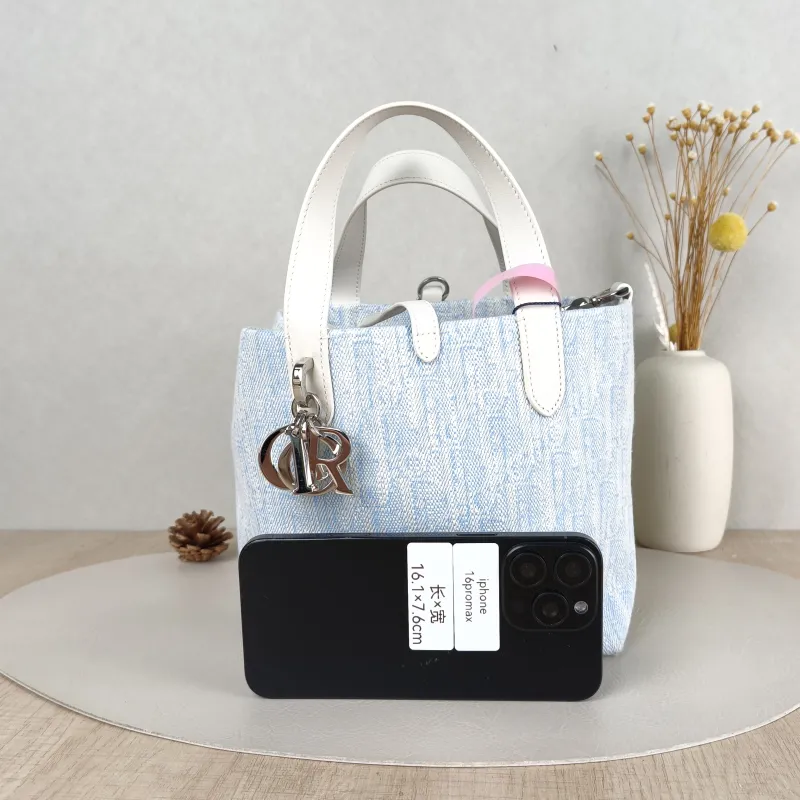 DIOR Top Handle Bag TOUJOURS Edition Canvas Monogram 18.5 × 12 × 18.5 cm — cover view 3 of 5