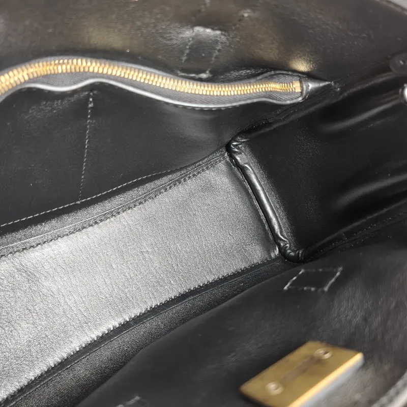 BALENCIAGA Crossbody Bag Bel air Black Calfskin Mini 23.5 × 8 × 17 cm — detail view 2 of 11