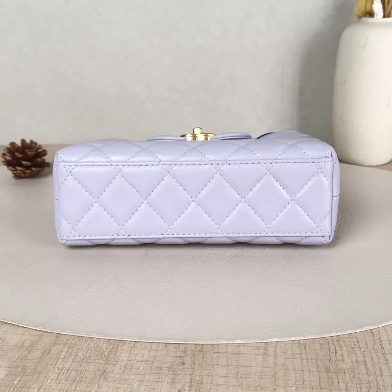 Chanel Crossbody Bag Kelly Lambskin Mini 19 × 7 × 13 cm — cover view 4 of 5