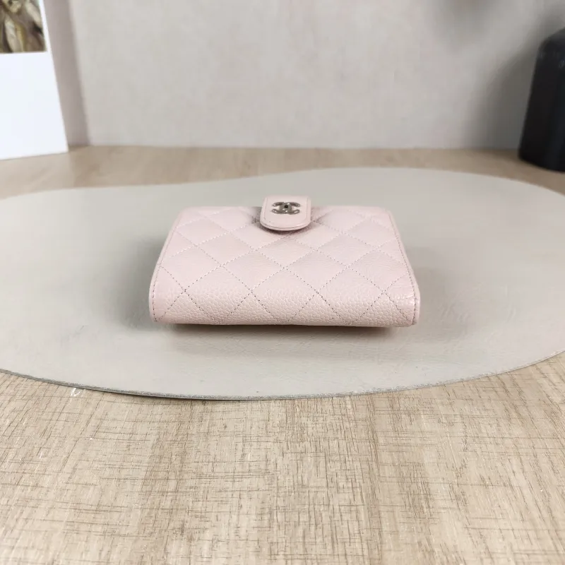 Chanel Wallet Wallet Pink Grained Calfskin One Size9.5 × 2 × 13 cm — cover view 3 of 5