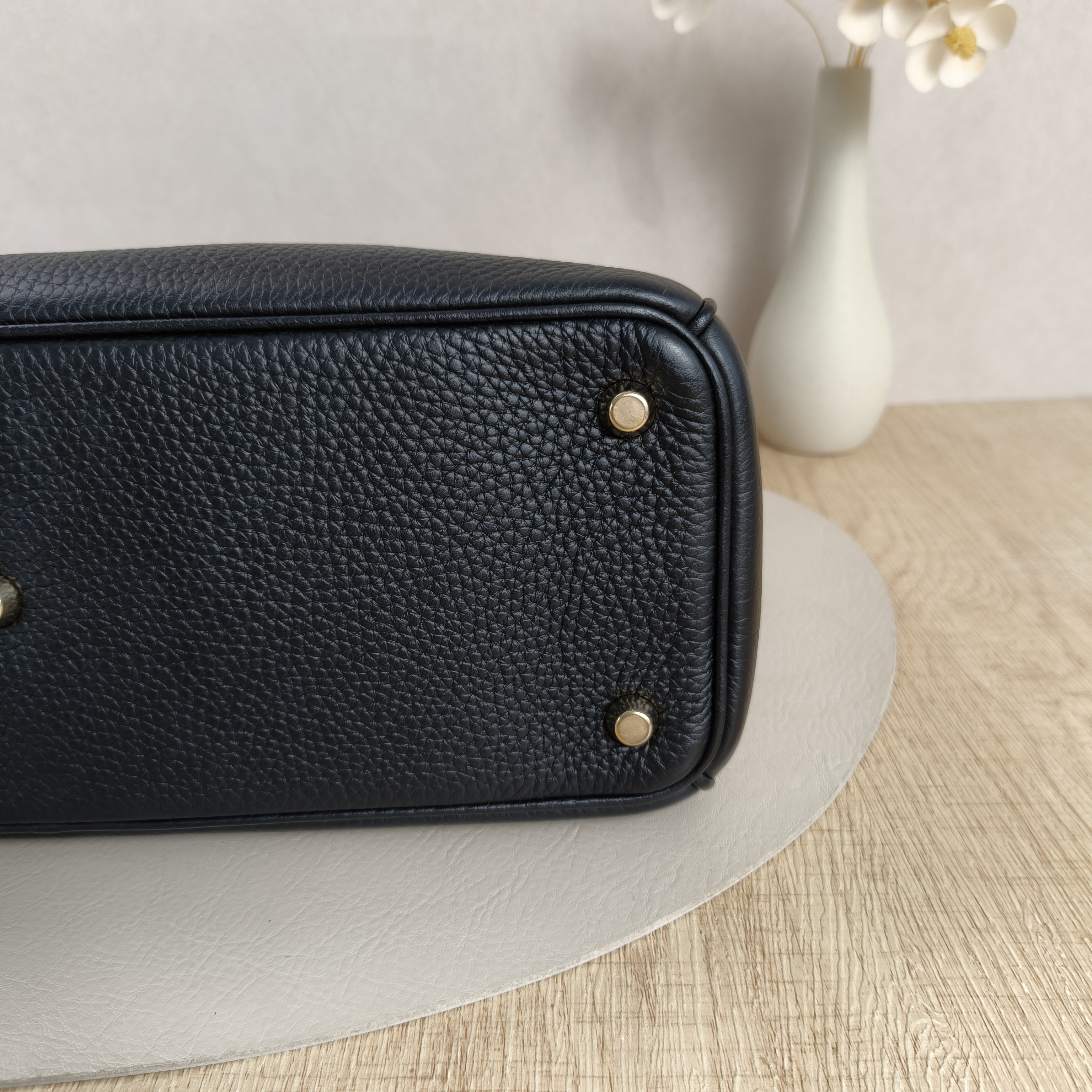 DIOR Top Handle Bag issimo Black Calfskin32 × 11 × 23 cm — cover view 8 of 11