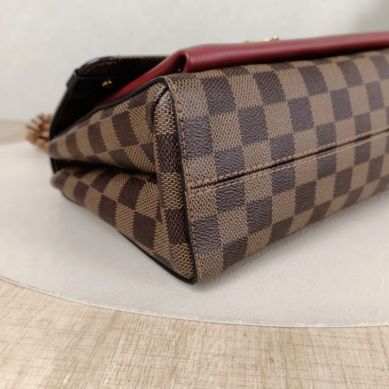 Louis Vuitton Shoulder Bag VAVIN Red · PVC Small 25 × 9.5 × 17 cm — detail view 13 of 14