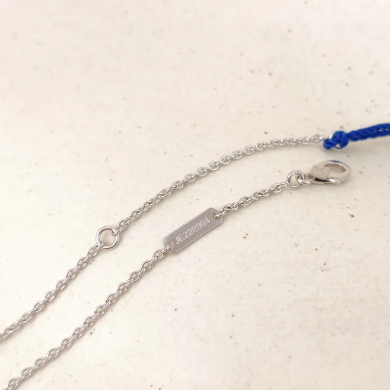 Van Cleef & Arpels Necklace Pure Alhambra Pavé Diamond Necklace White Gold Diamond18KW hite Gold One Size 41cm — cover view 8 of 8