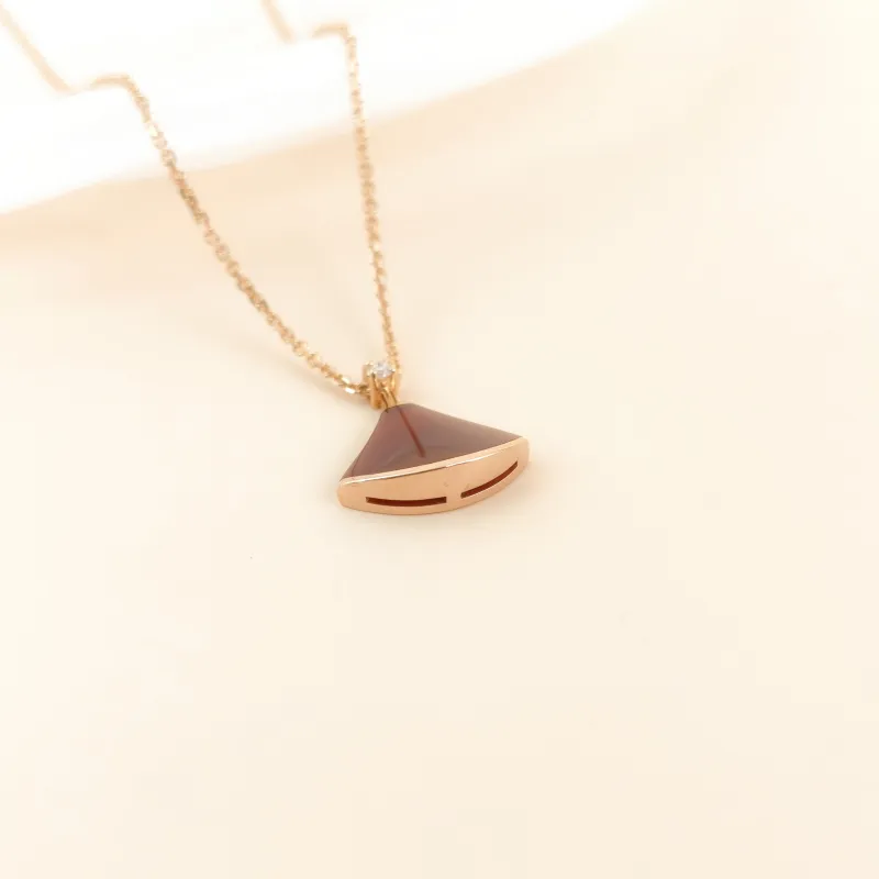 Bvlgari Necklace DIVAS’ DREAM Collection Diamond18KR ose Gold Small44cm — cover view 7 of 8