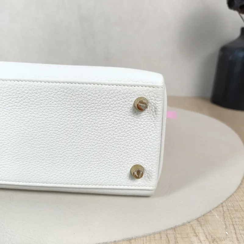 Hermès Shoulder Bag Kelly 25 Gold-Tone Hardware Grey Togo Calfskin Small25 × 7 × 17 cm — detail view 8 of 14