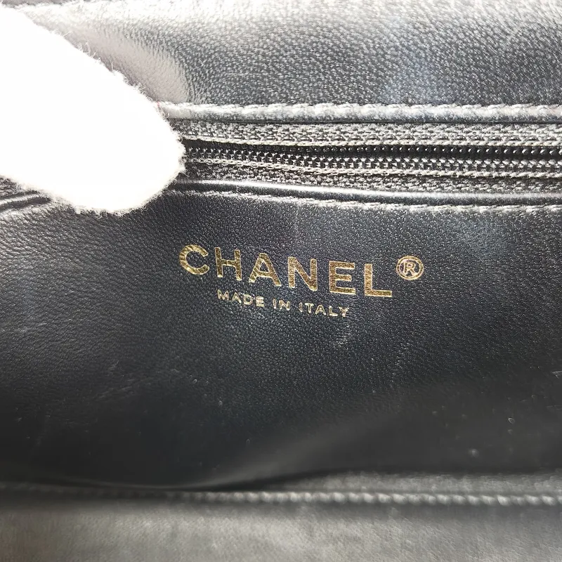 Chanel Crossbody Bag Kelly Black Velvetmini19 × 7 × 13 cm — detail view 5 of 13