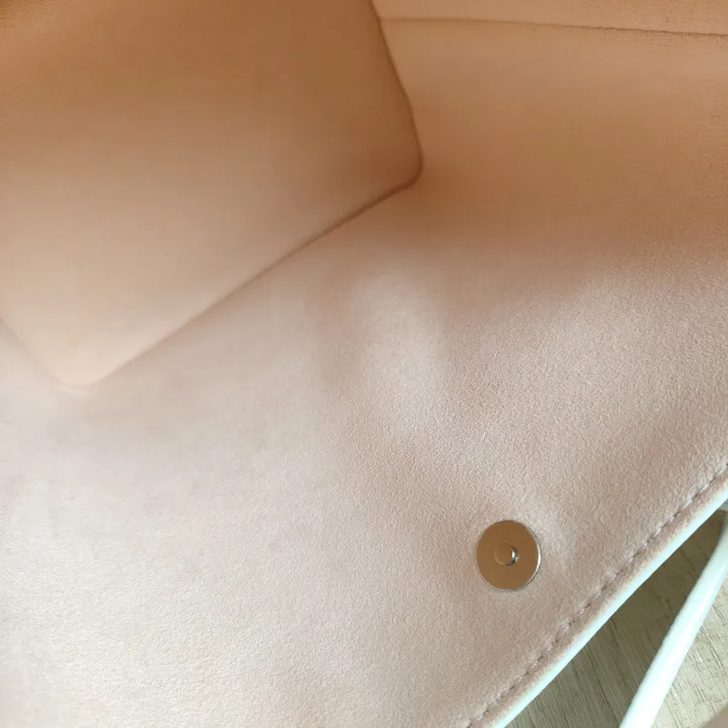 Louis Vuitton Top Handle Bag ALL IN BB White · Pink Calfskin BB16 × 12 × 18 cm — detail view 8 of 13