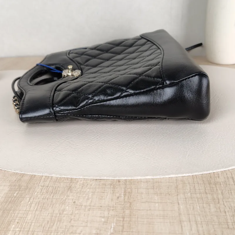 Chanel Crossbody Bag31Bag Black Waxed Leathermini23 × 5.5 × 22 cm — detail view 10 of 11