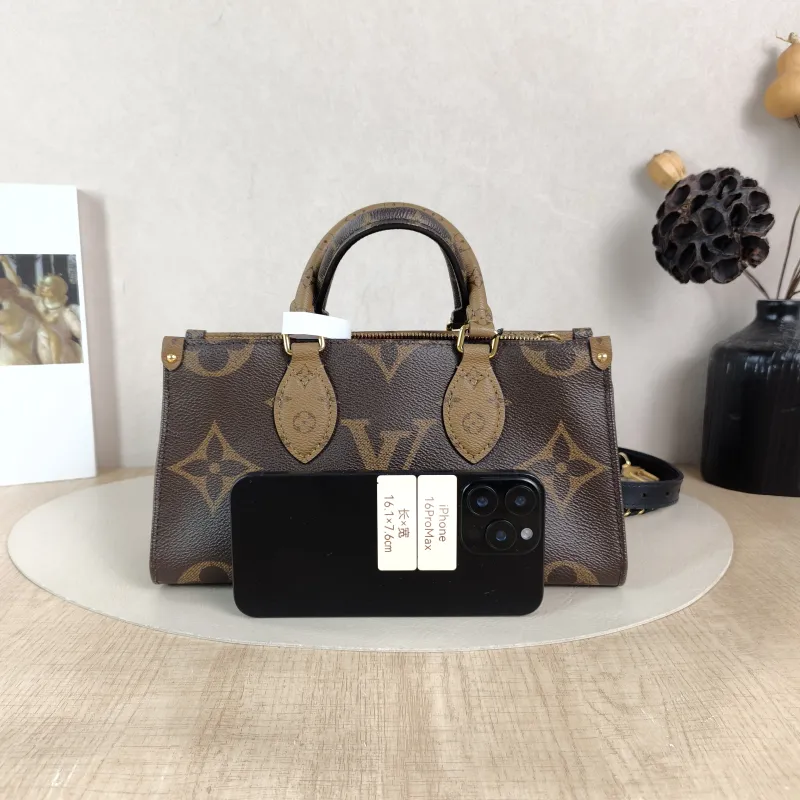 Louis Vuitton Crossbody Bag Onthego East West Two Straps Monogram PVC Small 25 × 10 × 13 cm — cover view 3 of 6
