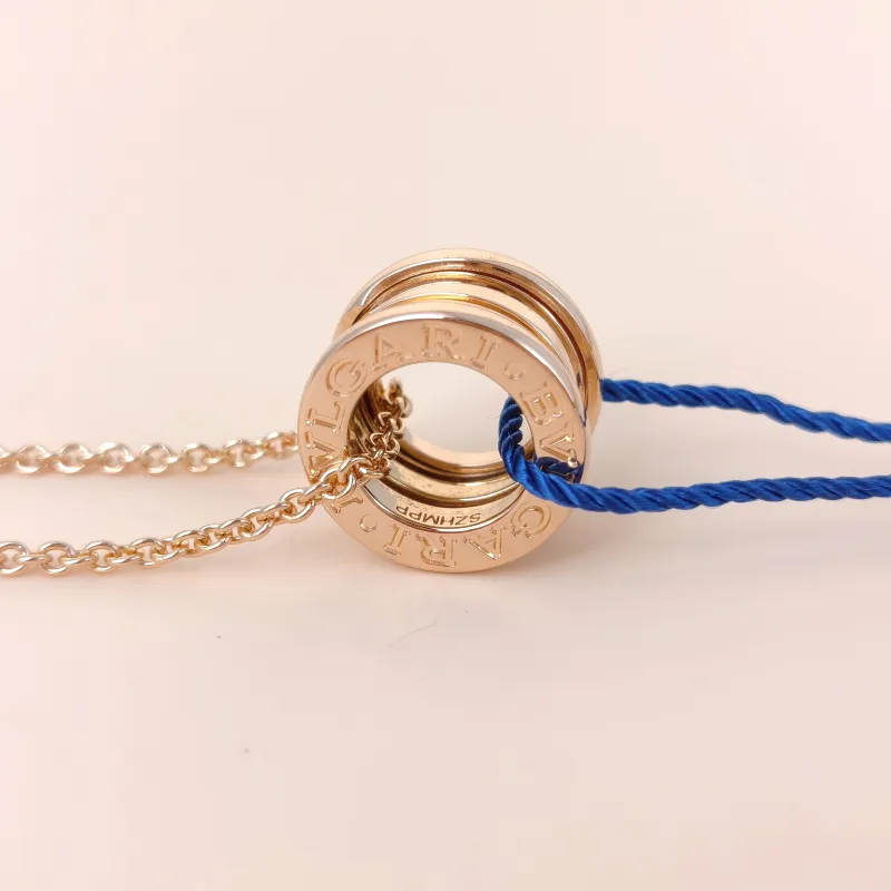 Bvlgari Necklace B.ZERO1Collection Necklace Rose Gold 18KR ose Gold Small 45cm — cover view 10 of 10