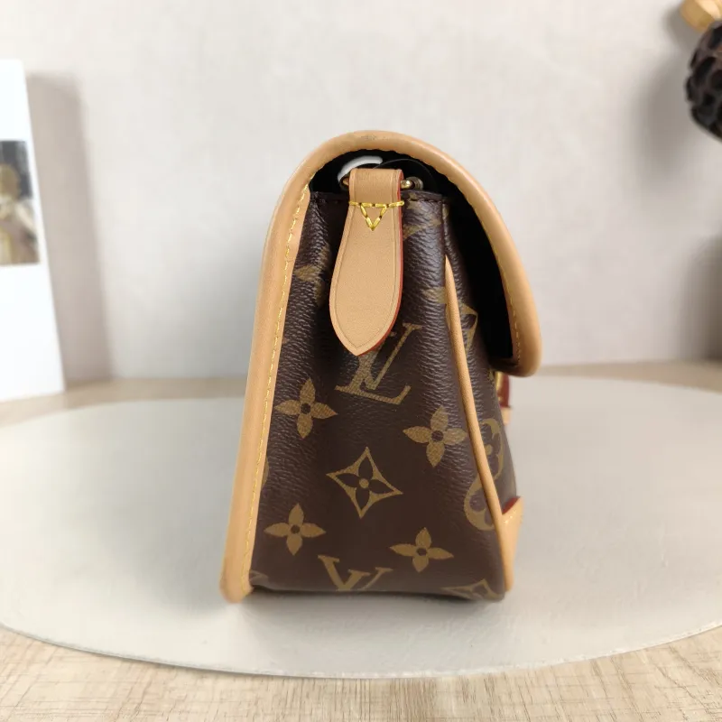 Louis Vuitton Crossbody Bag Diane Baguette Bag Shoulder Strap PVC Small 24 × 9 × 15 cm — detail view 2 of 11
