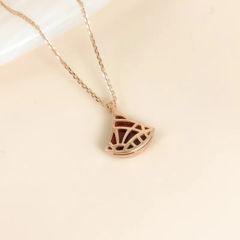 Bvlgari Necklace DIVAS’ DREAM Collection Red 18KR ose Gold Diamond One Size 1.5*40-42 — cover view 2 of 10