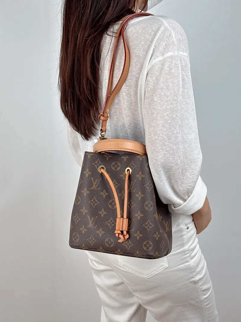 Louis Vuitton Crossbody Bag NÉONOÉ Bucket Bag BB Monogram PVC BB 20 × 13 × 20 cm — on-model view 1 of 2