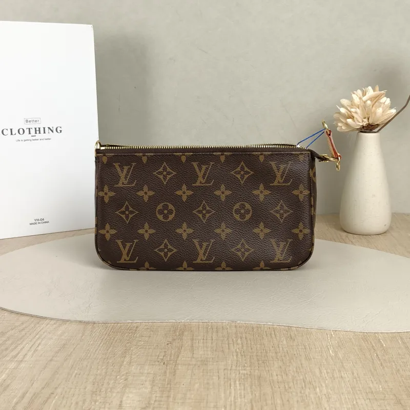Louis Vuitton Shoulder Bag Pochette Accessoires Two Straps Monogram PVC Large23.5 × 4 × 13.5 cm — cover view 6 of 6