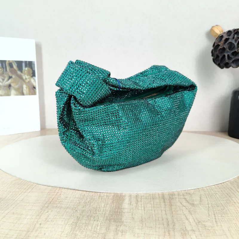 Bottega Veneta Top Handle Bag Jodie Green Mini 26 × 8 × 13 cm — cover view 4 of 5