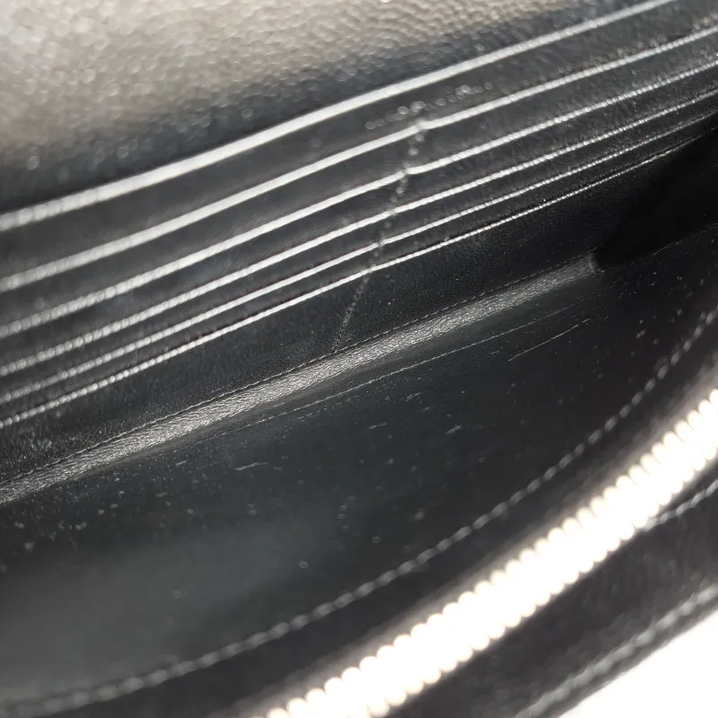 SAINT LAURENT Shoulder Bag CASSANDRE ENVELOPE Black Calfskin One Size 22.5 × 4 × 14 cm — detail view 1 of 10
