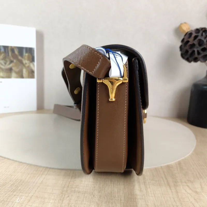 GUCCI Shoulder Bag Horsebit 1955 Horsebit Medium Monogram PVC Medium25 × 8 × 18 cm — detail view 12 of 12