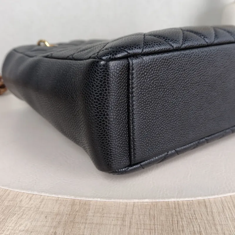 Chanel Shoulder Bag Petite Shopping Tote PST Shopping Tote Black Grained Calfskin Small 24 × 9 × 25 cm 14 — detail view 12 of 12