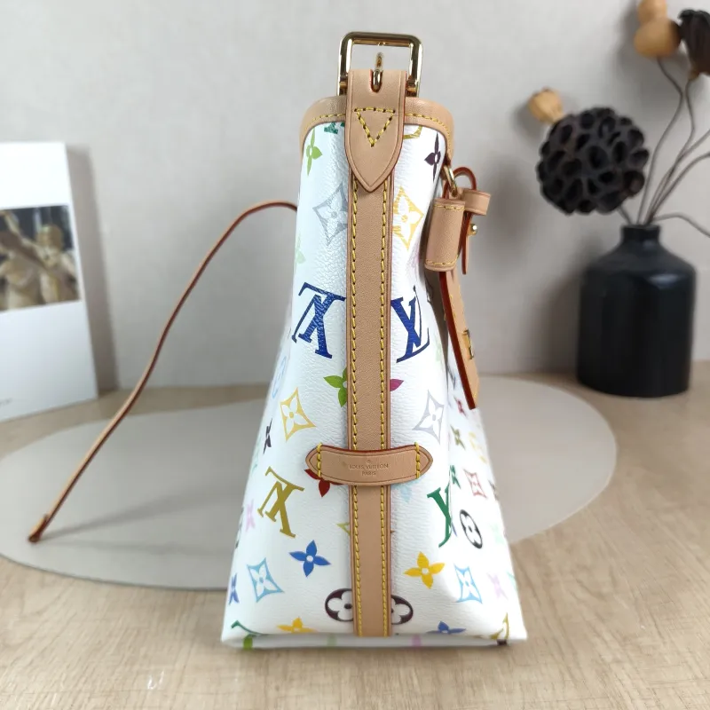 Louis Vuitton Crossbody Bag Carryall Multicolore PVC Small 29 × 12 × 24 cm — detail view 9 of 14