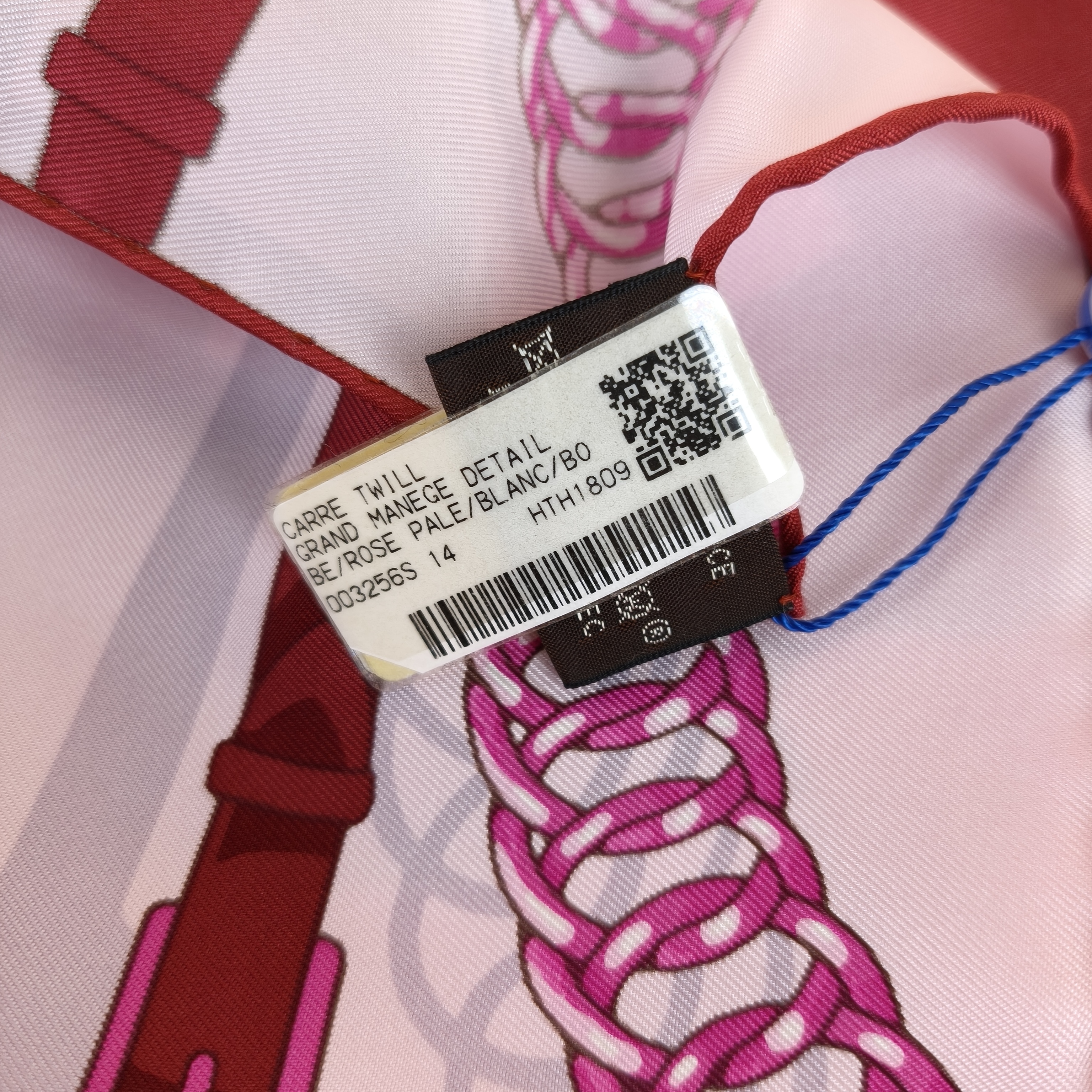 Hermès Red Silk One Size90*90 — cover view 2 of 8