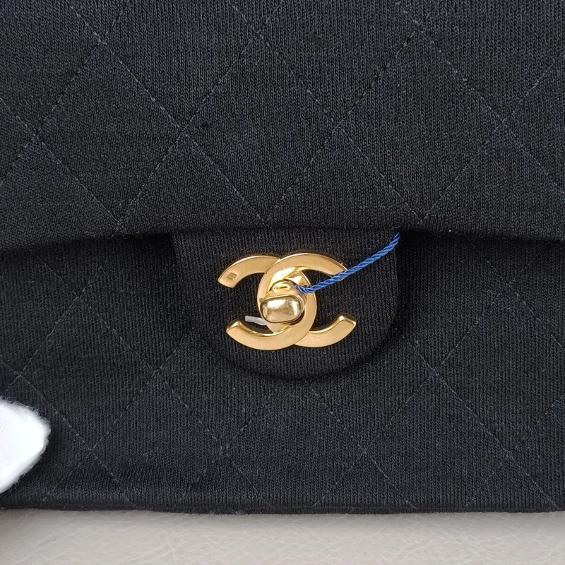 Chanel Crossbody Bag Classic Flap Mini CF Mini Black Canvas One Size 17 × 7 × 13.5 cm 0 — detail view 4 of 13