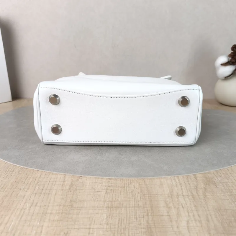 BALENCIAGA Crossbody Bag RODEO White Calfskinmini23 × 10 × 17 cm — cover view 2 of 6