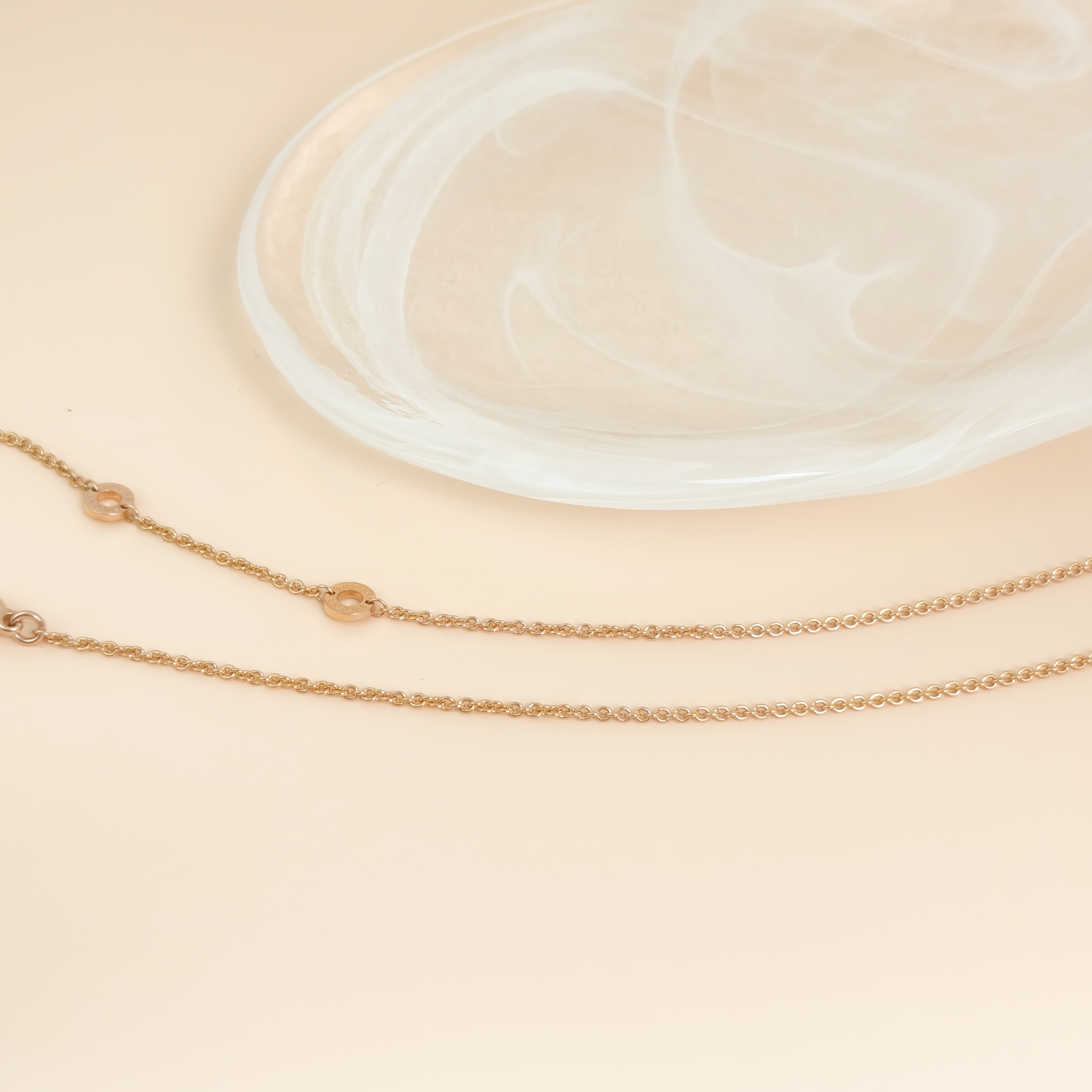 Bvlgari Necklace B.ZERO1Collection Black Rose Gold 18KR ose Gold One Size46cm — cover view 4 of 10