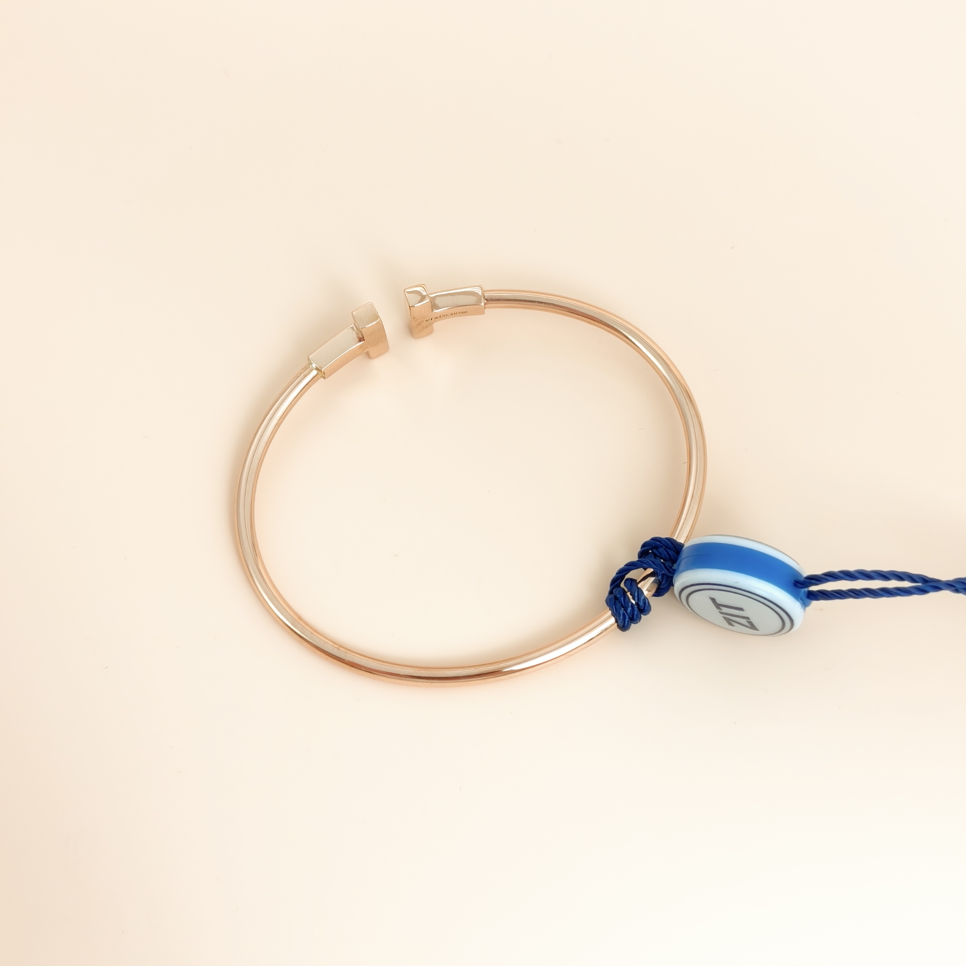 Tiffany&Co. Bangle T Collection T Rose Gold Gold18KR ose Gold Large15.4 — cover view 3 of 8
