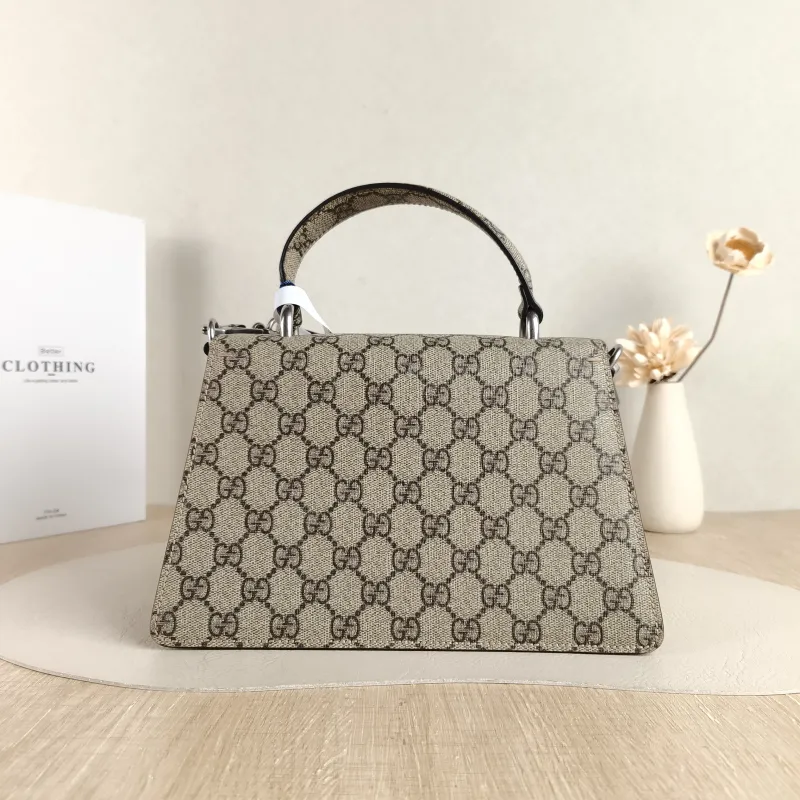 GUCCI Crossbody Bag Dionysus Edition Monogram PVC Small 24.5 × 10 × 15.5 cm — cover view 5 of 5