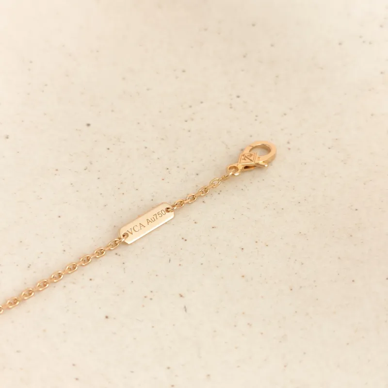 Van Cleef & Arpels Necklace Alhambra Alhambra Collection Necklace 18KY ellow Gold Vintage Small 41cm — cover view 4 of 8