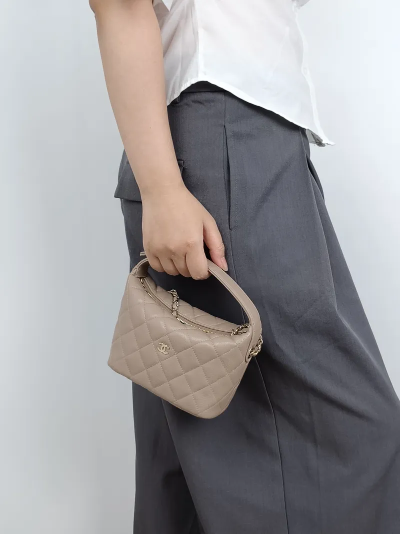 Chanel Crossbody Bag Crossbody Bag Calfskin One Size21.5 × 7.5 × 19 cm — on-model view 1 of 2