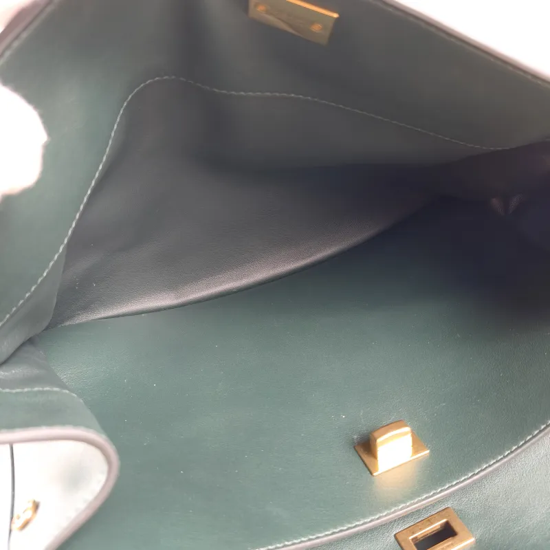 BALENCIAGA Crossbody Bag RODEO Green Calfskin Medium35 × 11 × 23.5 cm — detail view 9 of 12