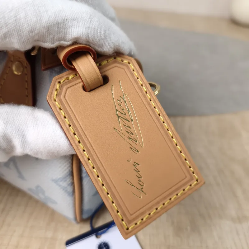Louis Vuitton Crossbody Bag Speedy Nano Blue PV Cnano16 × 7.5 × 10 cm — detail view 13 of 15